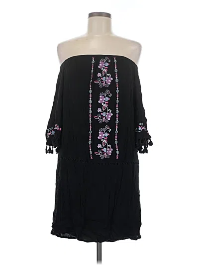 Pre-owned Xhilaration Cocktail Dress In Black