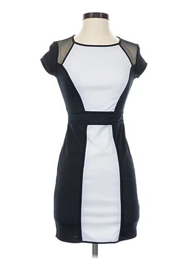 Pre-owned Xhilaration Cocktail Dress In Black