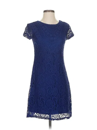 Pre-owned Xhilaration Cocktail Dress In Blue