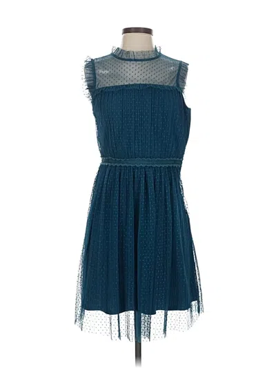 Pre-owned Xhilaration Cocktail Dress In Blue