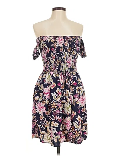 Pre-owned Xhilaration Cocktail Dress In Blue