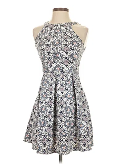 Pre-owned Xhilaration Cocktail Dress In Blue