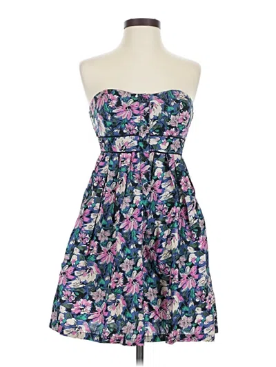 Pre-owned Xhilaration Cocktail Dress In Blue
