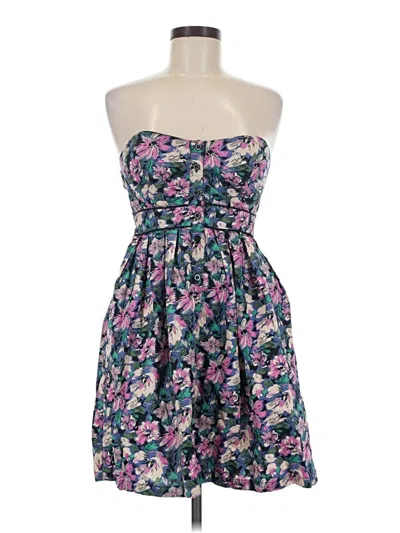 Pre-owned Xhilaration Cocktail Dress In Blue