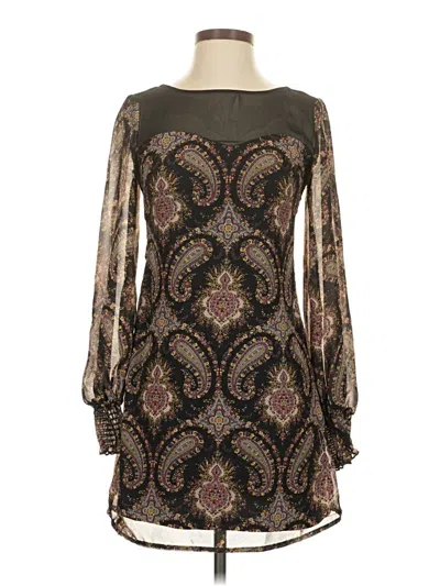 Pre-owned Xhilaration Cocktail Dress In Brown