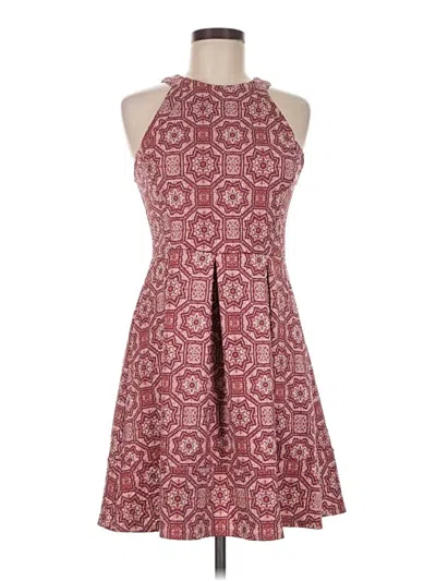 Pre-owned Xhilaration Cocktail Dress In Burgundy