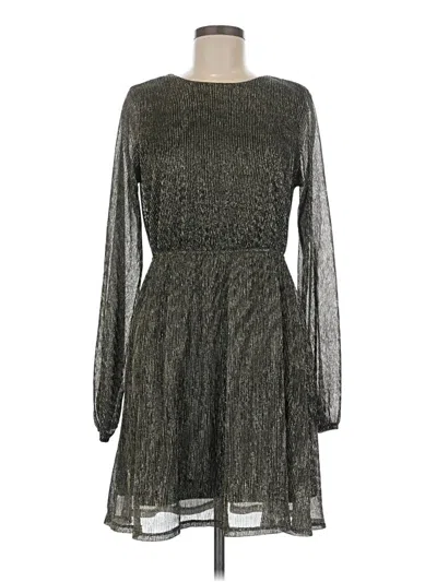 Pre-owned Xhilaration Cocktail Dress In Gray