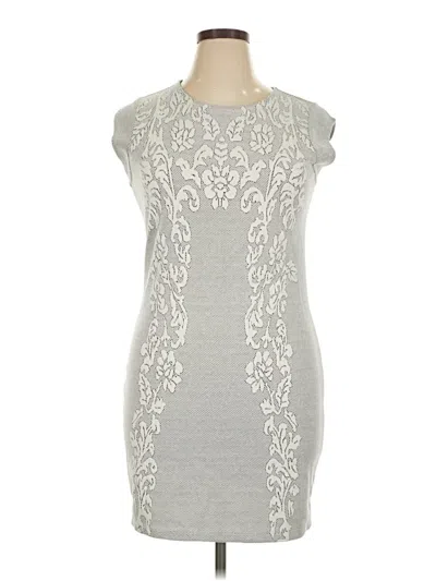Pre-owned Xhilaration Cocktail Dress In Gray