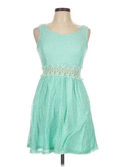 Pre-owned Xhilaration Cocktail Dress In Green