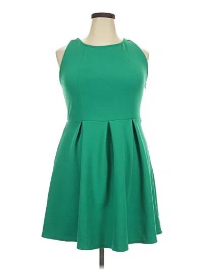 Pre-owned Xhilaration Cocktail Dress In Green
