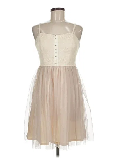 Pre-owned Xhilaration Cocktail Dress In Ivory