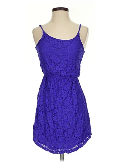 Pre-owned Xhilaration Cocktail Dress In Purple
