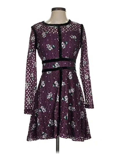 Pre-owned Xhilaration Cocktail Dress In Purple