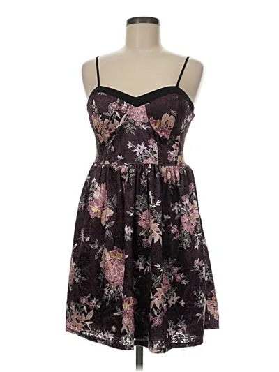 Pre-owned Xhilaration Cocktail Dress In Purple