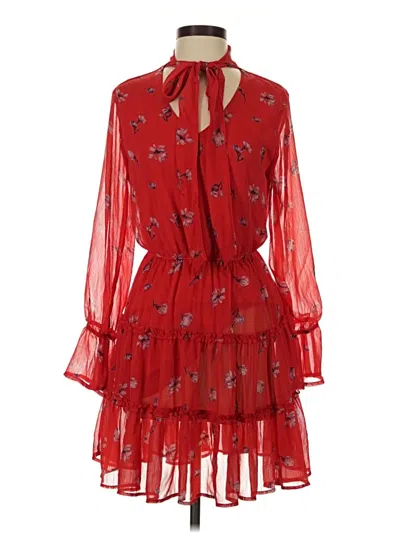 Pre-owned Xhilaration Cocktail Dress In Red