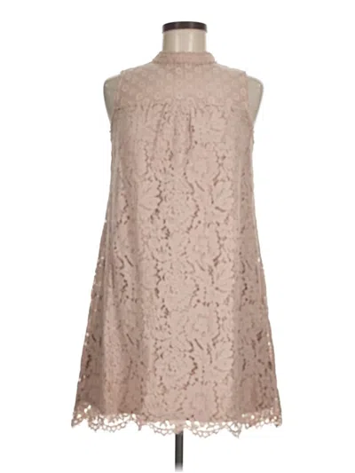 Pre-owned Xhilaration Cocktail Dress In Tan