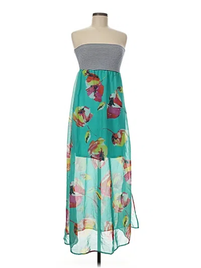 Pre-owned Xhilaration Cocktail Dress In Teal