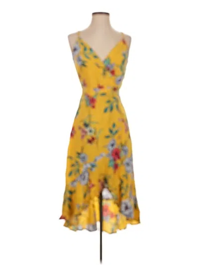 Pre-owned Xhilaration Cocktail Dress In Yellow