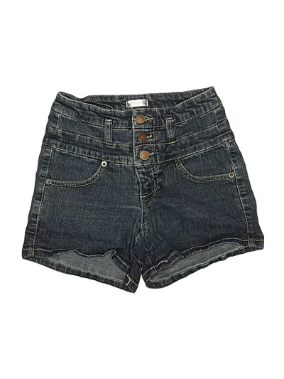 Pre-owned Xhilaration Denim Shorts In Blue