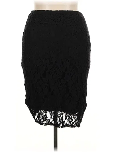 Pre-owned Xhilaration Formal Skirt In Black