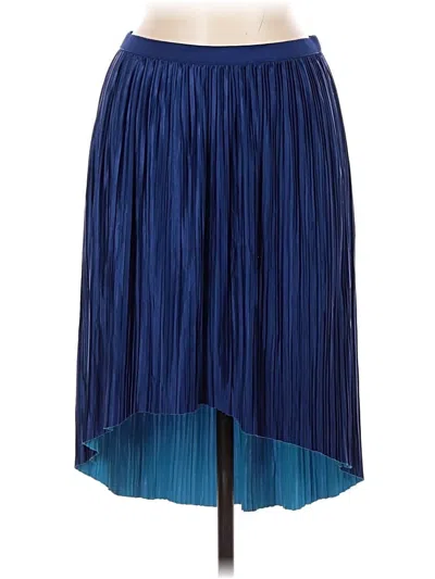 Pre-owned Xhilaration Formal Skirt In Blue