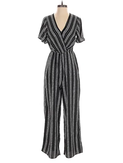 Pre-owned Xhilaration Jumpsuit In Black