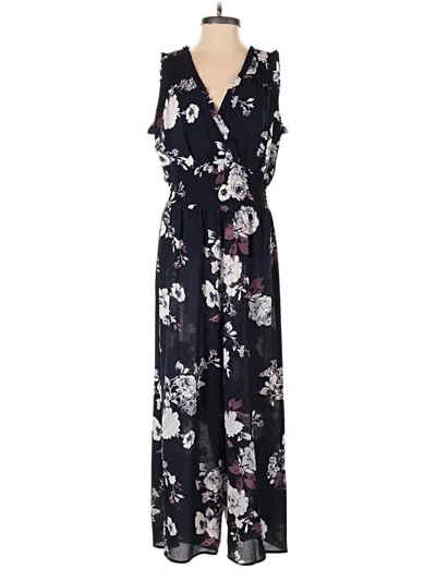 Pre-owned Xhilaration Jumpsuit In Black