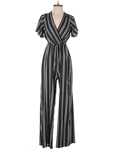 Pre-owned Xhilaration Jumpsuit In Black
