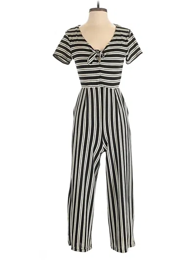 Pre-owned Xhilaration Jumpsuit In Black