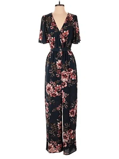 Pre-owned Xhilaration Jumpsuit In Black