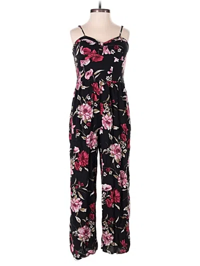 Pre-owned Xhilaration Jumpsuit In Black