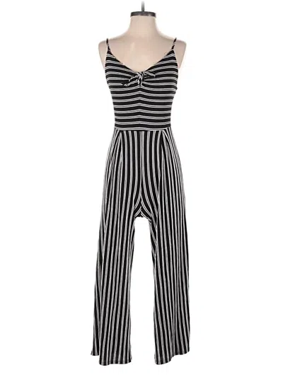 Pre-owned Xhilaration Jumpsuit In Black