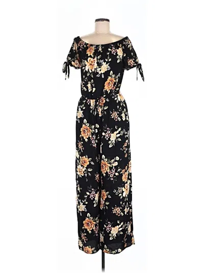 Pre-owned Xhilaration Jumpsuit In Black
