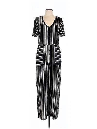 Pre-owned Xhilaration Jumpsuit In Black