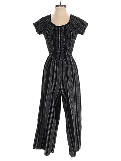 Pre-owned Xhilaration Jumpsuit In Black