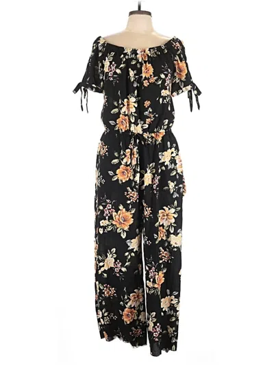 Pre-owned Xhilaration Jumpsuit In Black