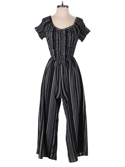Pre-owned Xhilaration Jumpsuit In Black