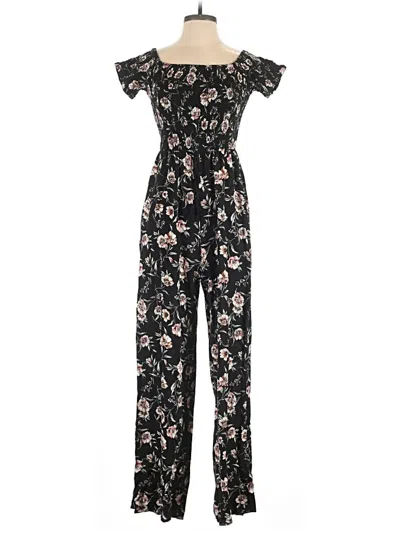 Pre-owned Xhilaration Jumpsuit In Black