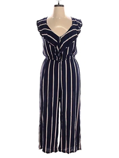 Pre-owned Xhilaration Jumpsuit In Blue