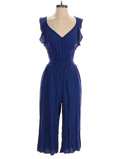 Pre-owned Xhilaration Jumpsuit In Blue
