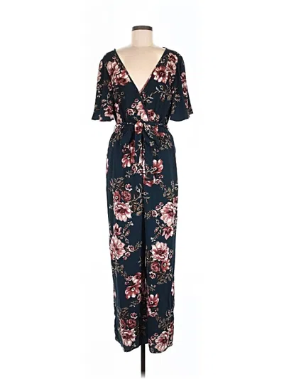Pre-owned Xhilaration Jumpsuit In Blue