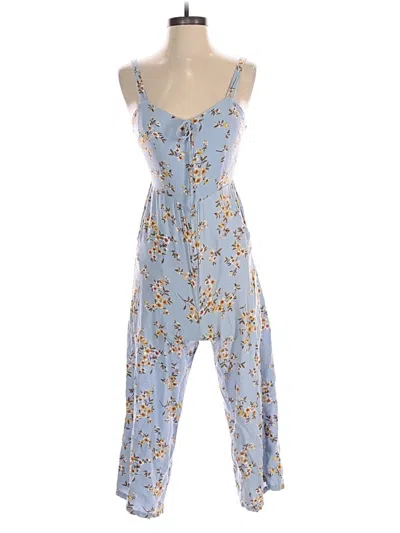 Pre-owned Xhilaration Jumpsuit In Blue