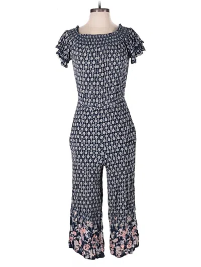 Pre-owned Xhilaration Jumpsuit In Blue
