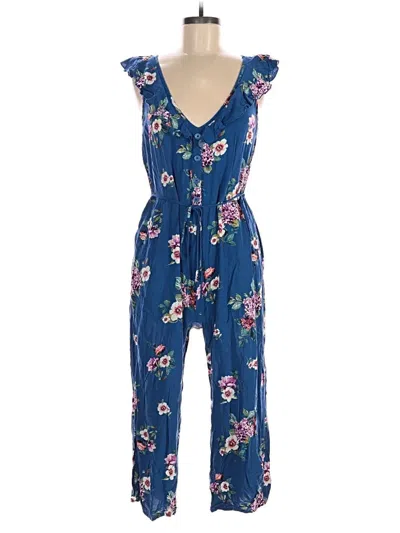 Pre-owned Xhilaration Jumpsuit In Blue
