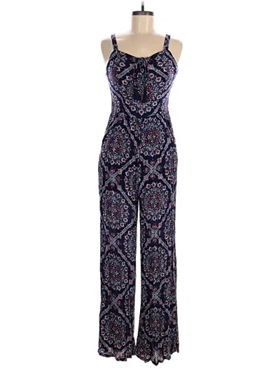 Pre-owned Xhilaration Jumpsuit In Blue
