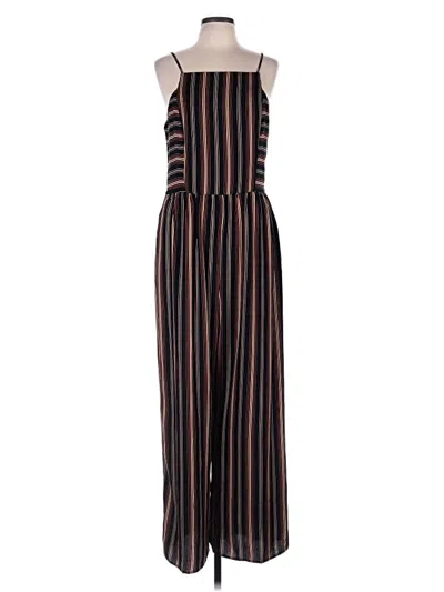 Pre-owned Xhilaration Jumpsuit In Brown