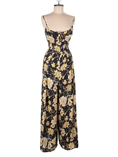 Pre-owned Xhilaration Jumpsuit In Gold