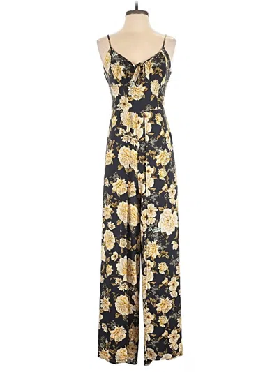 Pre-owned Xhilaration Jumpsuit In Gold
