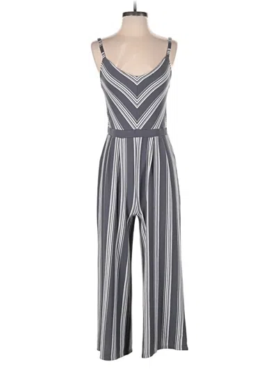 Pre-owned Xhilaration Jumpsuit In Gray