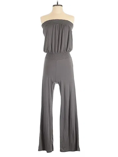 Pre-owned Xhilaration Jumpsuit In Gray